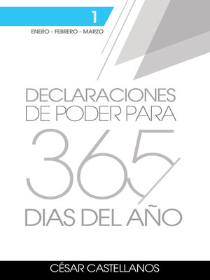 cover image of Declaraciones de Poder Para 365 Días del Año Volumen 1, Volumen 1